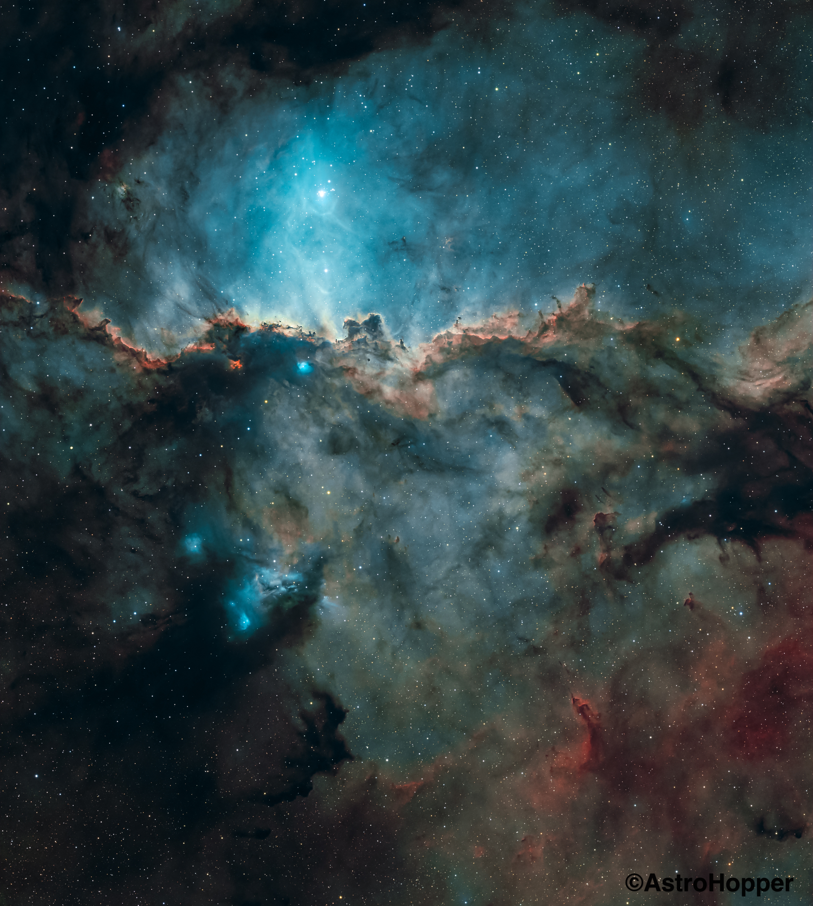 NGC 6188 — Emission Nebula